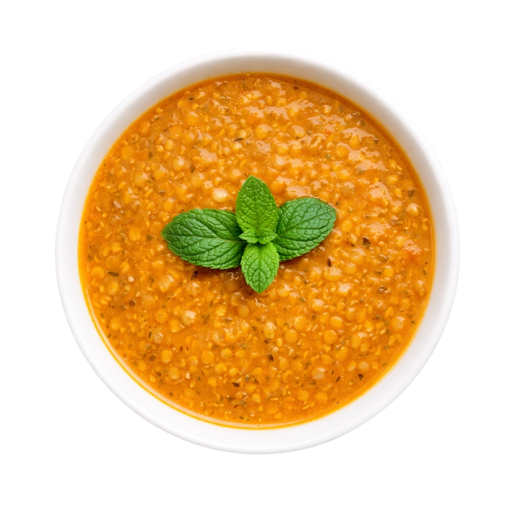 مرق عدس مع رز